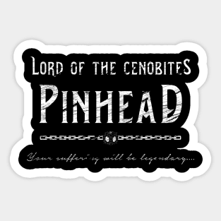 The Lord of the Cenobites Sticker